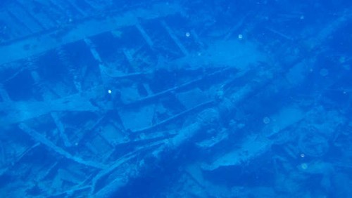 Wreck of RMS Rhone .JPG © Ian & Andrea Treleaven
